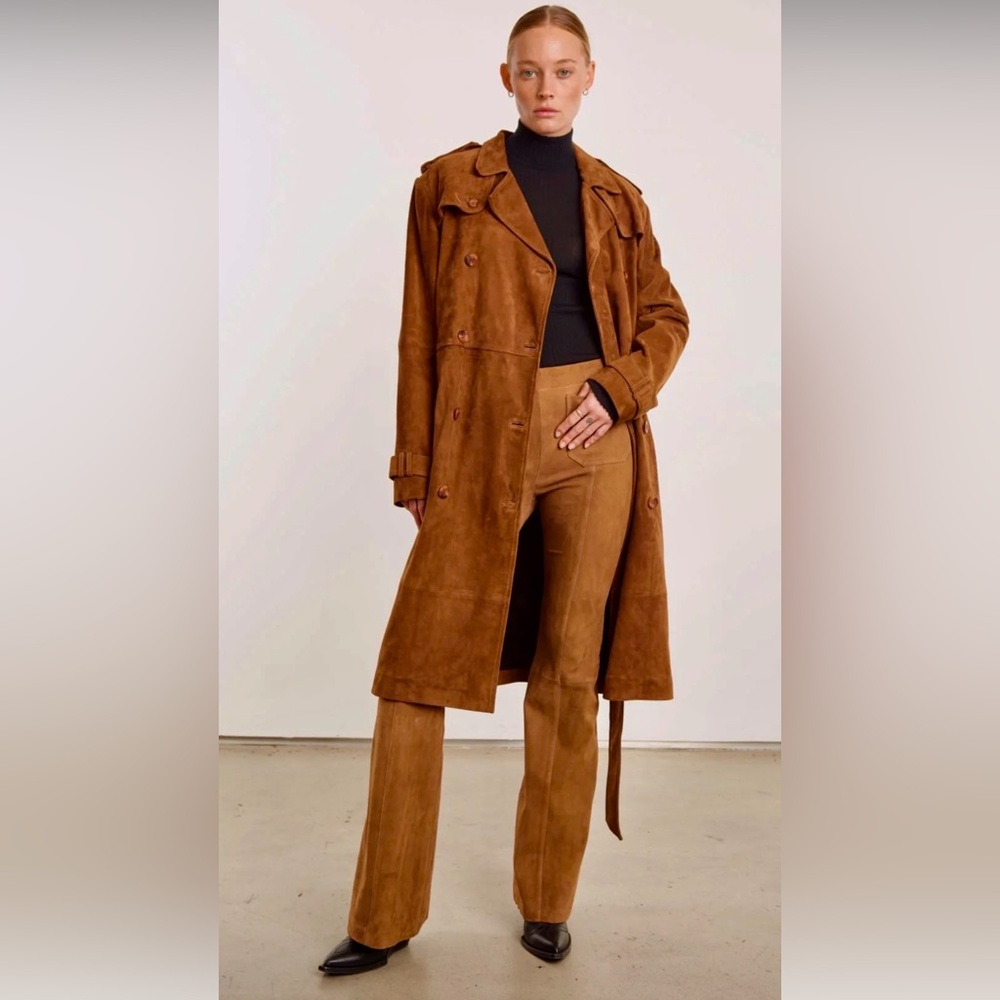 I Love ❤️ Taylor Madison Faux Suede Slim Fit Into Boot 👢 Cut Pull On Pants